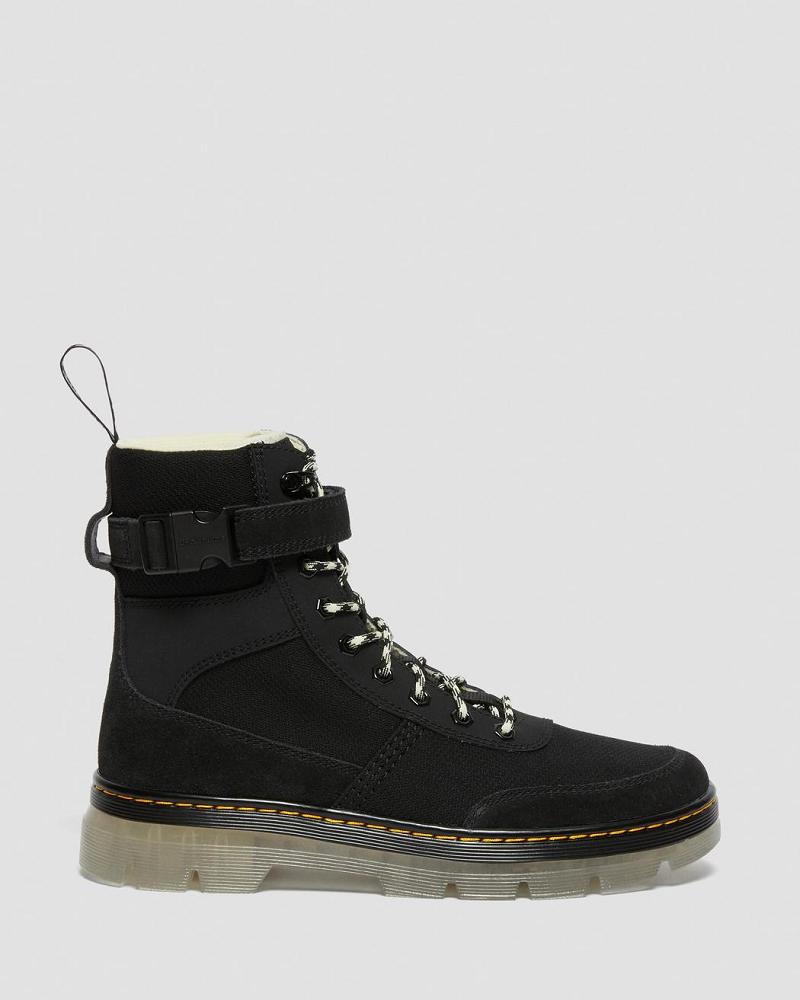 Dr Martens Combs Tech Iced Ankelstøvler Herre Sort | DK 439HAP